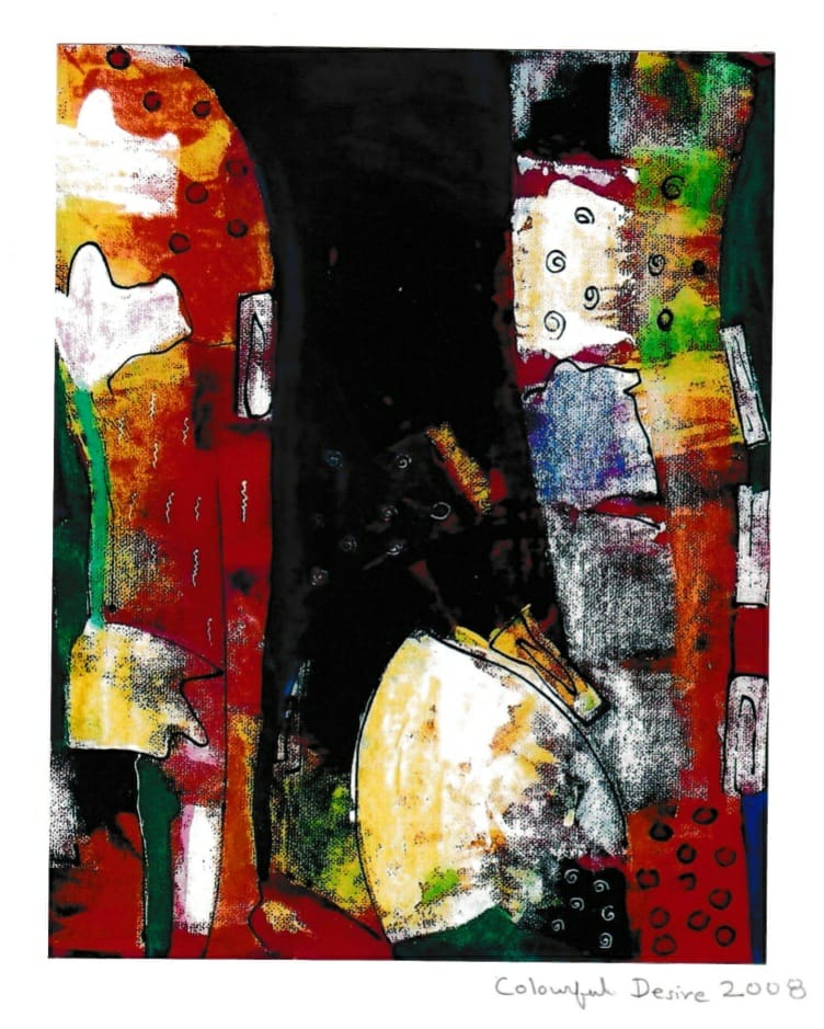 Colourful Desire painting